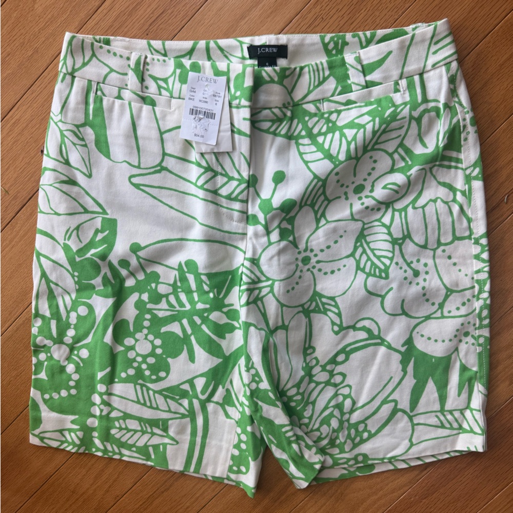 NWT J.Crew Patterned Shorts